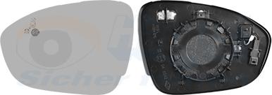 Van Wezel 1510835 - Vetro specchio, Specchio esterno www.autoricambi360.it
