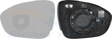 Van Wezel 1510837 - Vetro specchio, Specchio esterno www.autoricambi360.it