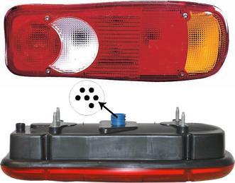 Van Wezel 1651936 - Luce posteriore www.autoricambi360.it