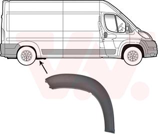 Van Wezel 1651424 - Allargamento parafango www.autoricambi360.it