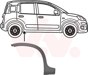 Van Wezel 1613524 - Allargamento parafango www.autoricambi360.it