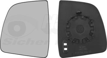 Van Wezel 1638831 - Vetro specchio, Specchio esterno www.autoricambi360.it