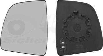 Van Wezel 1638837 - Vetro specchio, Specchio esterno www.autoricambi360.it