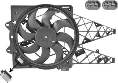 Van Wezel 1638746 - Ventola, Raffreddamento motore www.autoricambi360.it