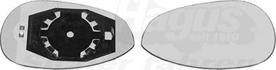 Van Wezel 1624837 - Vetro specchio, Specchio esterno www.autoricambi360.it