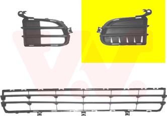 Van Wezel 1623591 - Griglia di ventilazione, Paraurti www.autoricambi360.it