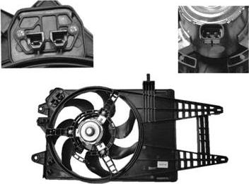 Van Wezel 1622745 - Ventola, Raffreddamento motore www.autoricambi360.it