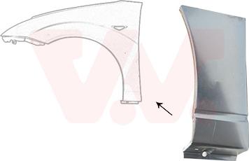 Van Wezel 1858155 - Parafango www.autoricambi360.it