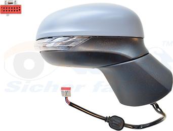 Van Wezel 1853808 - Specchio retrovisore esterno www.autoricambi360.it