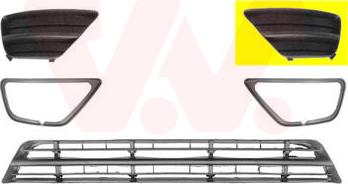 Van Wezel 1861591 - Griglia di ventilazione, Paraurti www.autoricambi360.it