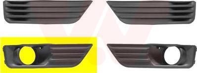 Van Wezel 1863594 - Griglia di ventilazione, Paraurti www.autoricambi360.it