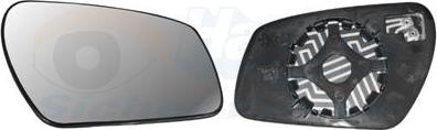 Van Wezel 1863836 - Vetro specchio, Specchio esterno www.autoricambi360.it