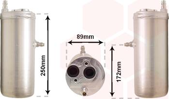 Van Wezel 1800D125 - Essiccatore, Climatizzatore www.autoricambi360.it