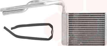 Van Wezel 18016702 - Scambiatore calore, Riscaldamento abitacolo www.autoricambi360.it