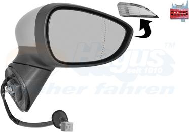 Van Wezel 1801808 - Specchio retrovisore esterno www.autoricambi360.it