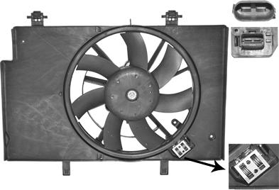 Van Wezel 1807749 - Ventola, Raffreddamento motore www.autoricambi360.it