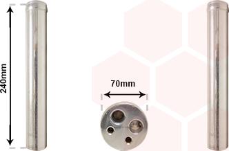 Van Wezel 1300D301 - Essiccatore, Climatizzatore www.autoricambi360.it