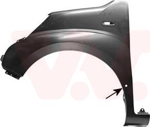 Van Wezel 1748655 - Parafango www.autoricambi360.it