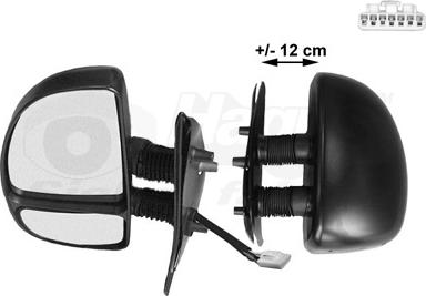 Van Wezel 1747817 - Specchio retrovisore esterno www.autoricambi360.it