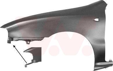 Van Wezel 1756655 - Parafango www.autoricambi360.it