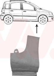 Van Wezel 1709156 - Parafango www.autoricambi360.it