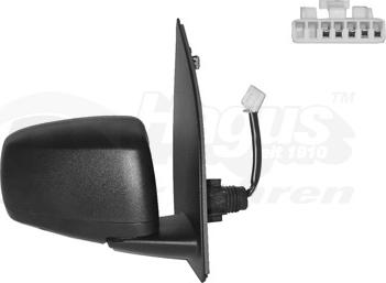 Van Wezel 1709808 - Specchio retrovisore esterno www.autoricambi360.it