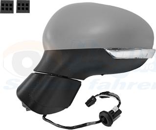 Van Wezel 1704807 - Specchio retrovisore esterno www.autoricambi360.it