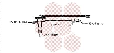 Van Wezel 17001307 - Valvola ad espansione, Climatizzatore www.autoricambi360.it