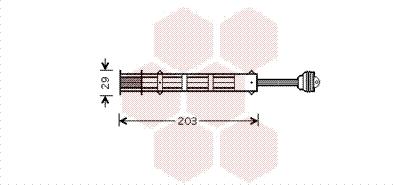 Van Wezel 1700D282 - Essiccatore, Climatizzatore www.autoricambi360.it