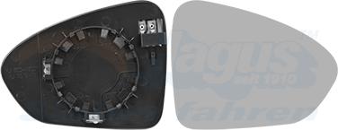 Van Wezel 1717838 - Vetro specchio, Specchio esterno www.autoricambi360.it