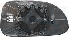 Van Wezel 8125837 - Vetro specchio, Specchio esterno www.autoricambi360.it