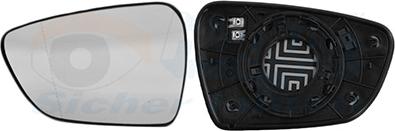 Van Wezel 8356837 - Vetro specchio, Specchio esterno www.autoricambi360.it