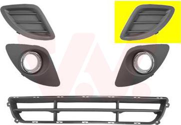 Van Wezel 8353591 - Griglia di ventilazione, Paraurti www.autoricambi360.it