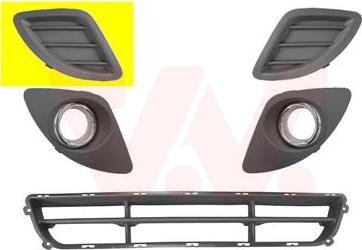Van Wezel 8353592 - Griglia di ventilazione, Paraurti www.autoricambi360.it