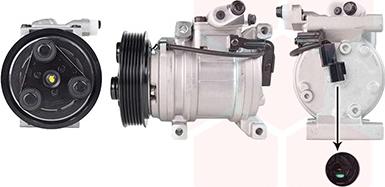 Van Wezel 8300K298 - Compressore, Climatizzatore www.autoricambi360.it