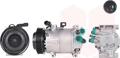 Van Wezel 8301K701 - Compressore, Climatizzatore www.autoricambi360.it