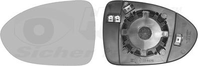 Van Wezel 8323837 - Vetro specchio, Specchio esterno www.autoricambi360.it
