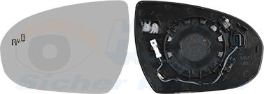 Van Wezel 8264835 - Vetro specchio, Specchio esterno www.autoricambi360.it