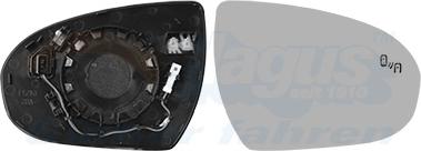 Van Wezel 8264836 - Vetro specchio, Specchio esterno www.autoricambi360.it