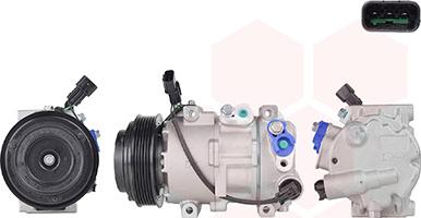 Van Wezel 8201K722 - Compressore, Climatizzatore www.autoricambi360.it