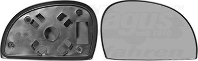 Van Wezel 8225832 - Vetro specchio, Specchio esterno www.autoricambi360.it