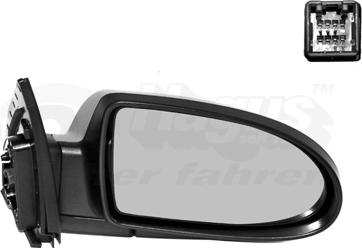 Van Wezel 8226818 - Specchio retrovisore esterno www.autoricambi360.it