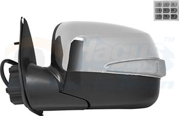 Van Wezel 3615805 - Specchio retrovisore esterno www.autoricambi360.it