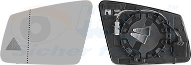Van Wezel 3044835 - Vetro specchio, Specchio esterno www.autoricambi360.it