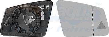 Van Wezel 3044836 - Vetro specchio, Specchio esterno www.autoricambi360.it