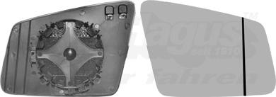 Van Wezel 3044838 - Vetro specchio, Specchio esterno www.autoricambi360.it