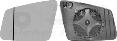 Van Wezel 3044837 - Vetro specchio, Specchio esterno www.autoricambi360.it
