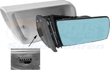 Van Wezel 3031808 - Specchio retrovisore esterno www.autoricambi360.it