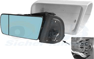 Van Wezel 3031817 - Specchio retrovisore esterno www.autoricambi360.it
