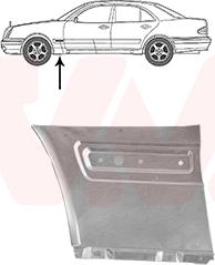 Van Wezel 3028155 - Parafango www.autoricambi360.it